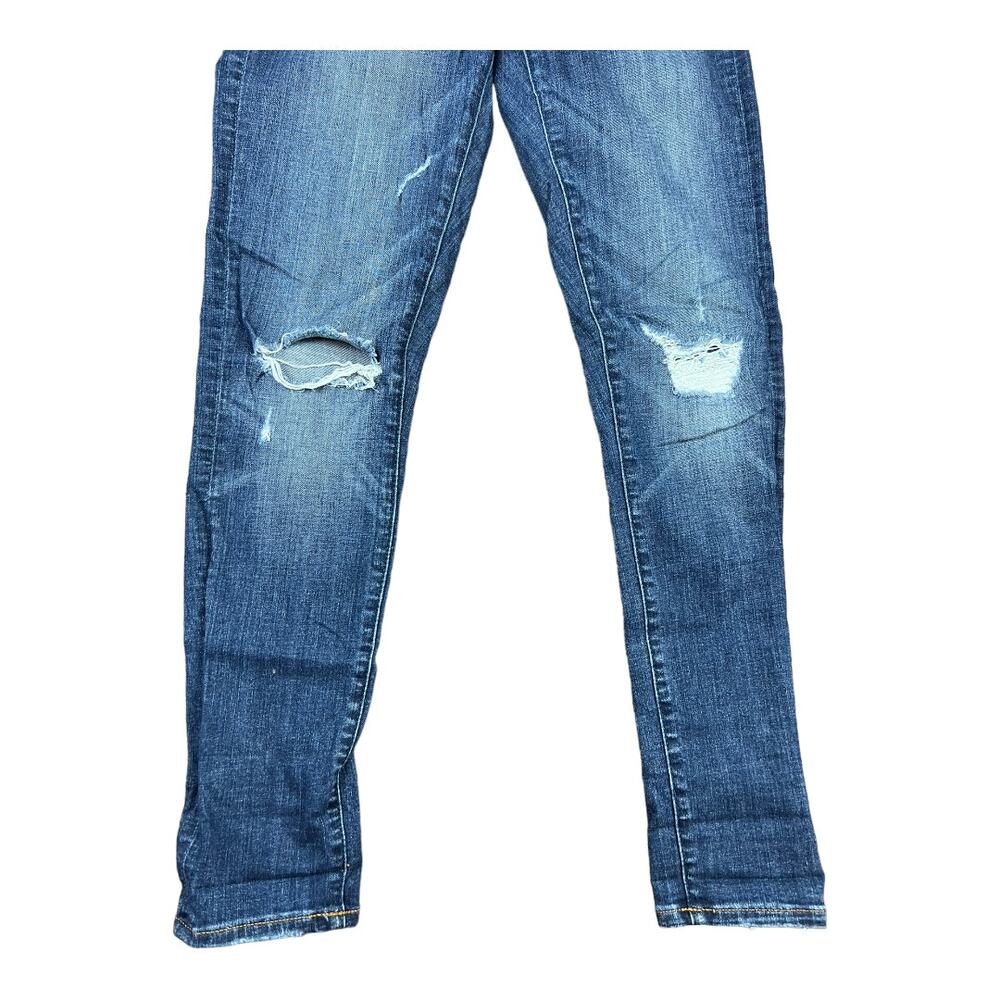 LOFT Modern Skinny Jeans sz 25 0 Womens XS Distressed - Picture 2 of 7